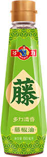 多力清香藤椒油180ml/瓶